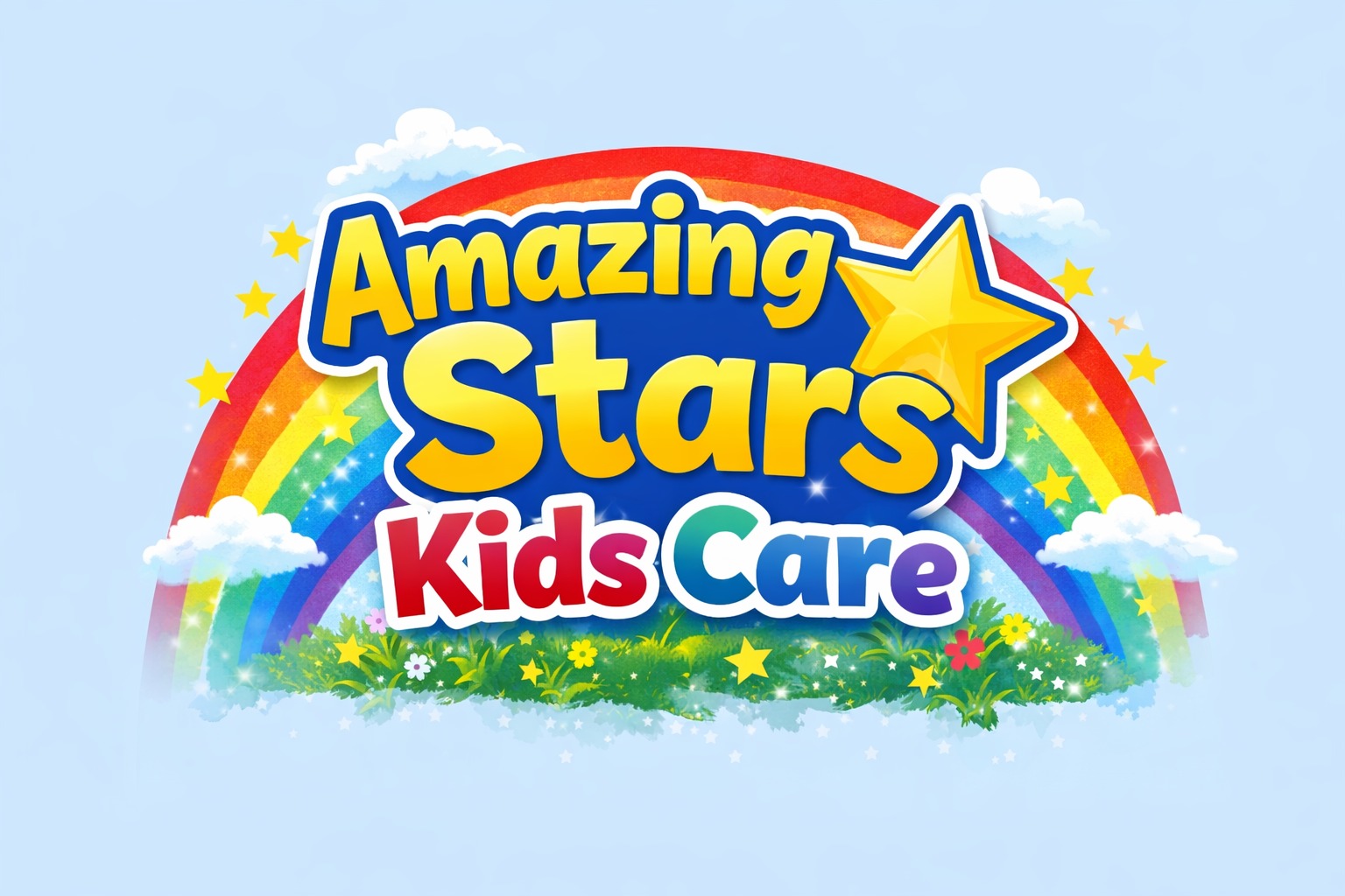 Amazing Stars Kids Care logo